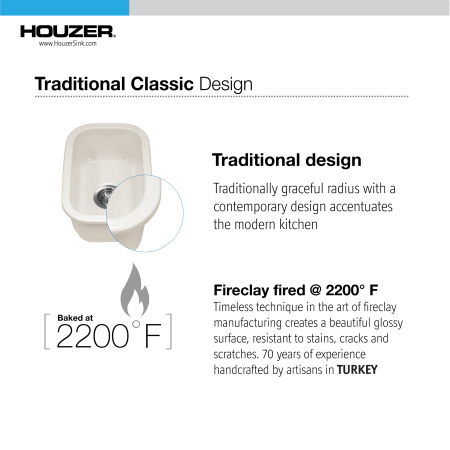 A large image of the Houzer PTB-1318 Alternate Image