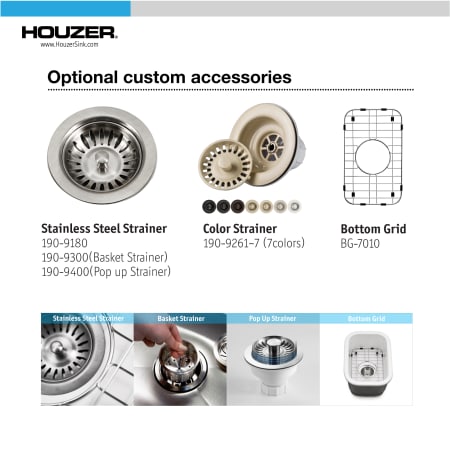 A large image of the Houzer PTB-1318 Alternate Image