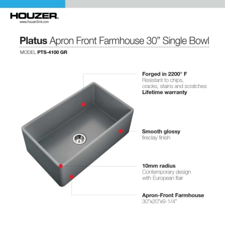 A large image of the Houzer PTS-4100 Alternate