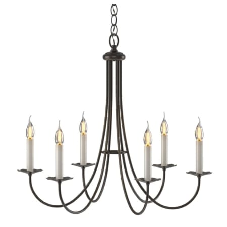 A large image of the Hubbardton Forge 101160 Oil Rubbed Bronze