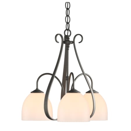 A large image of the Hubbardton Forge 101441 Natural Iron / Opal