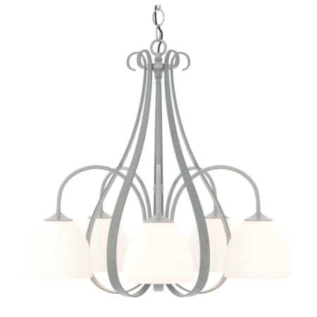 A large image of the Hubbardton Forge 101445 Vintage Platinum / Opal