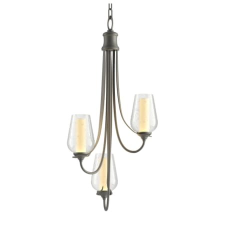 A large image of the Hubbardton Forge 103033 Natural Iron / Seedy