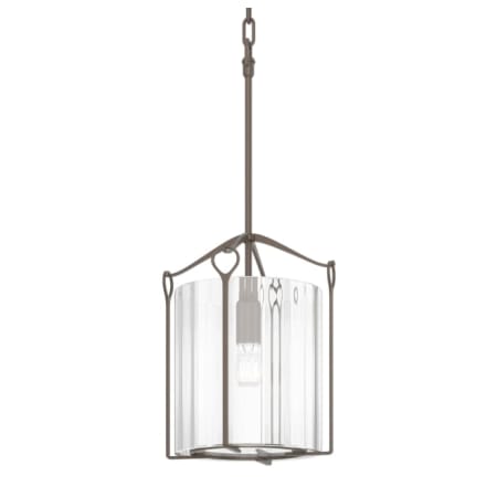 A large image of the Hubbardton Forge 104060 Bronze / Clear