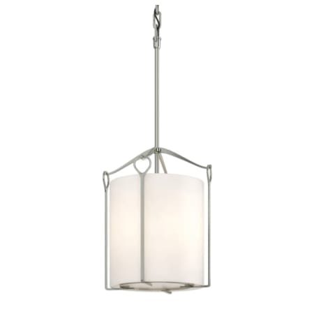 A large image of the Hubbardton Forge 104060 Sterling / Opal