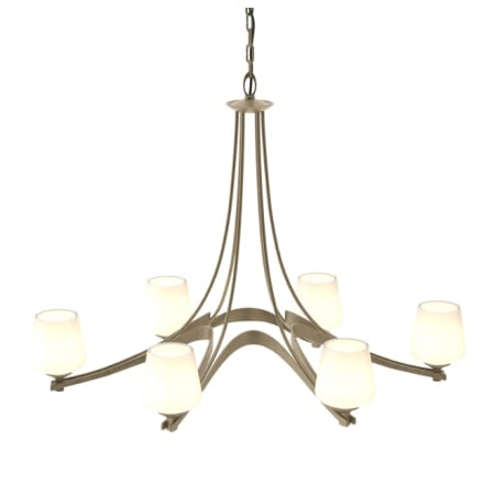 A large image of the Hubbardton Forge 104106 Soft Gold / Opal
