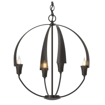 A large image of the Hubbardton Forge 104201 Oil Rubbed Bronze