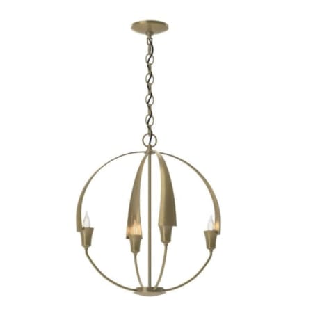 A large image of the Hubbardton Forge 104201 Modern Brass