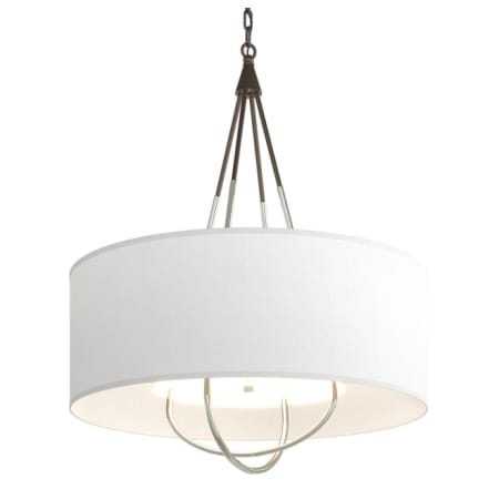 A large image of the Hubbardton Forge 104230 Bronze / Sterling / Natural Anna
