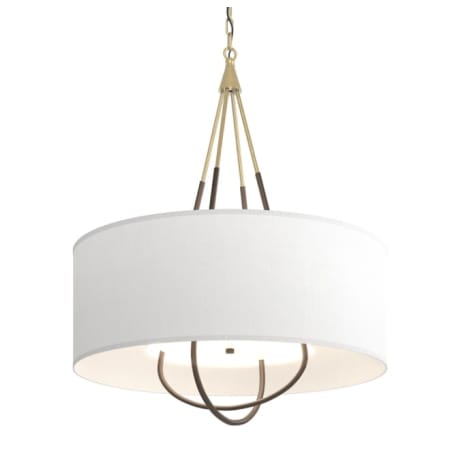 A large image of the Hubbardton Forge 104230 Modern Brass / Bronze / Natural Anna