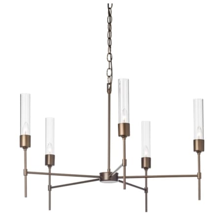 A large image of the Hubbardton Forge 105045 Dark Smoke / Clear