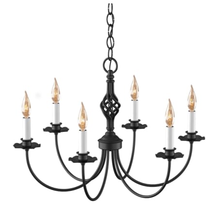 A large image of the Hubbardton Forge 108060 Black