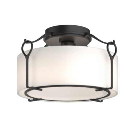 A large image of the Hubbardton Forge 121142 Black / Opal