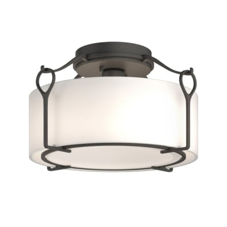 A large image of the Hubbardton Forge 121142 Natural Iron / Opal