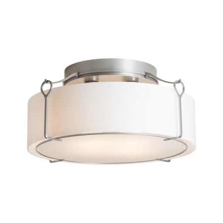 A large image of the Hubbardton Forge 121145 Vintage Platinum / Opal