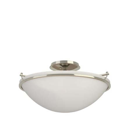 A large image of the Hubbardton Forge 124304 Sterling / Opal
