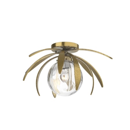 A large image of the Hubbardton Forge 124350 Modern Brass / Water