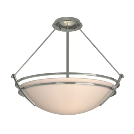A large image of the Hubbardton Forge 124432 Sterling / Sand