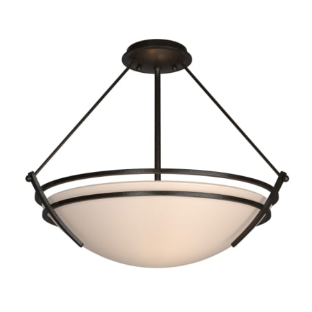 A large image of the Hubbardton Forge 124432 Oil Rubbed Bronze / Sand