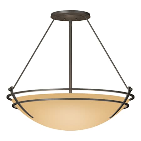 A large image of the Hubbardton Forge 124442 Dark Smoke / Sand