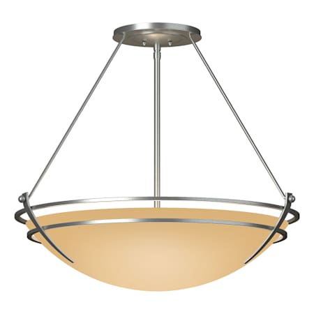 A large image of the Hubbardton Forge 124442 Vintage Platinum / Sand
