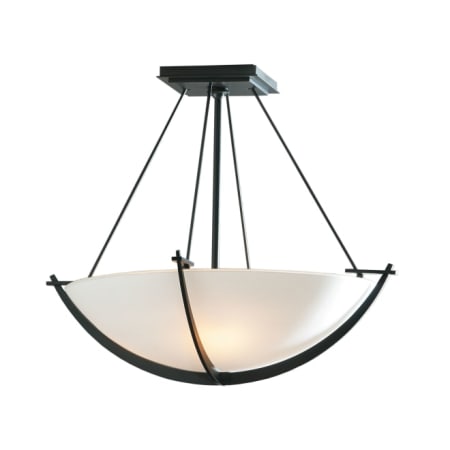 A large image of the Hubbardton Forge 124555 Black / Opal