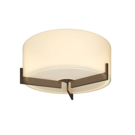A large image of the Hubbardton Forge 126401 Bronze / Opal