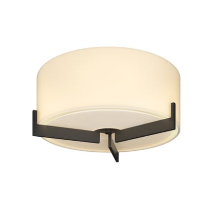 A large image of the Hubbardton Forge 126401 Black / Opal