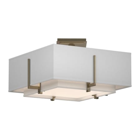A large image of the Hubbardton Forge 126507 Soft Gold / Natural Anna