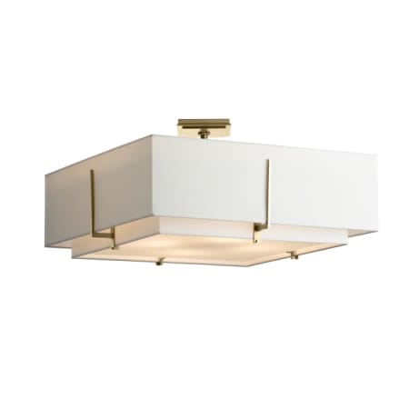 A large image of the Hubbardton Forge 126513 Sterling / Natural Anna