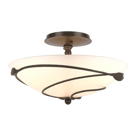 A large image of the Hubbardton Forge 126712 Bronze / Opal