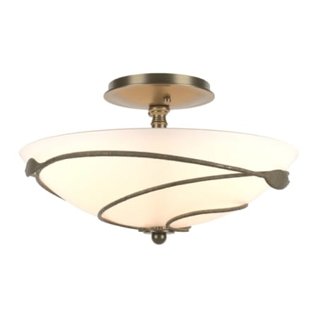 A large image of the Hubbardton Forge 126712 Soft Gold / Opal