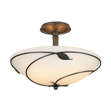 A large image of the Hubbardton Forge 126732 Natural Iron / Opal