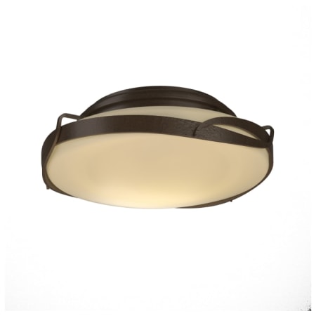A large image of the Hubbardton Forge 126740 Bronze / Opal