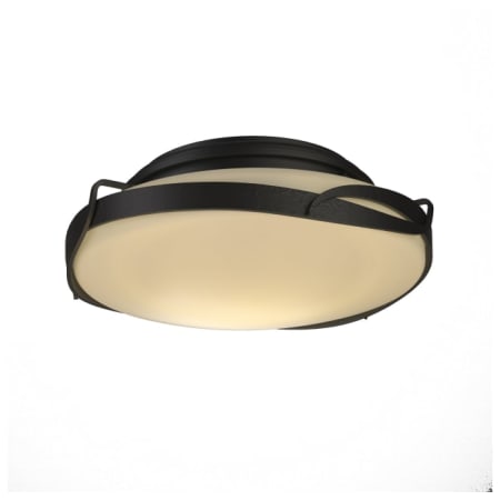 A large image of the Hubbardton Forge 126740 Black / Opal
