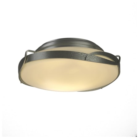 A large image of the Hubbardton Forge 126740 Vintage Platinum / Opal