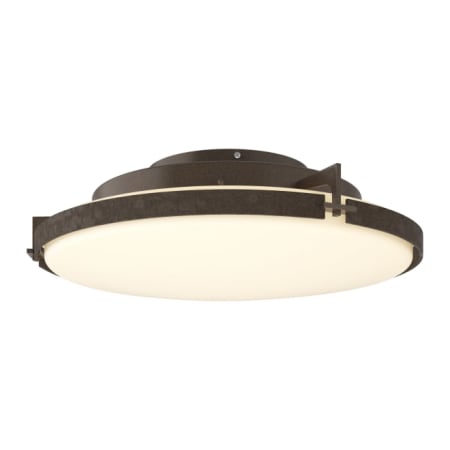 A large image of the Hubbardton Forge 126747 Bronze / Opal