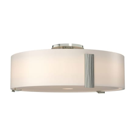 A large image of the Hubbardton Forge 126751 Sterling / Opal