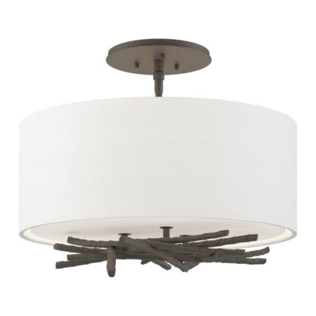 A large image of the Hubbardton Forge 127660 Natural Iron / Natural Anna