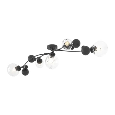 A large image of the Hubbardton Forge 128715 Black / Water