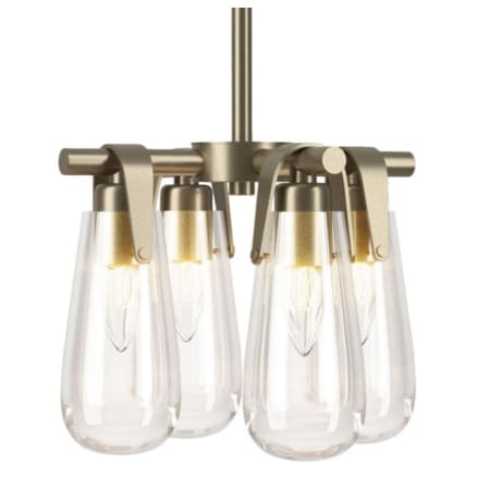 A large image of the Hubbardton Forge 131062 Soft Gold