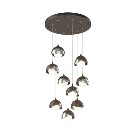 A large image of the Hubbardton Forge 131105-1007 Bronze
