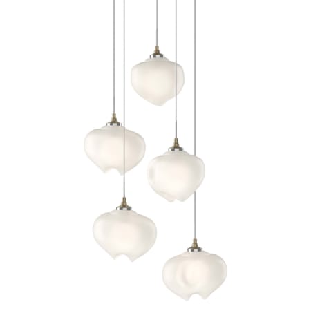 A large image of the Hubbardton Forge 131123-STANDARD Soft Gold / Frosted