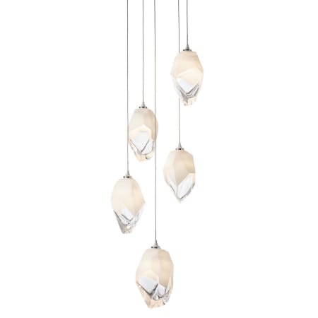 A large image of the Hubbardton Forge 131138 White / White / Clear