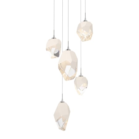 A large image of the Hubbardton Forge 131139 White / White / Clear