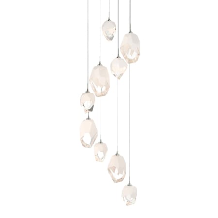 A large image of the Hubbardton Forge 131142 Sterling / White
