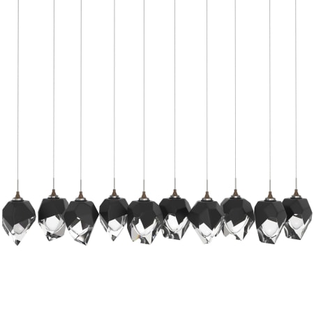 A large image of the Hubbardton Forge 131143 Bronze / Black