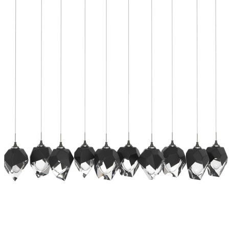 A large image of the Hubbardton Forge 131143 Natural Iron / Black