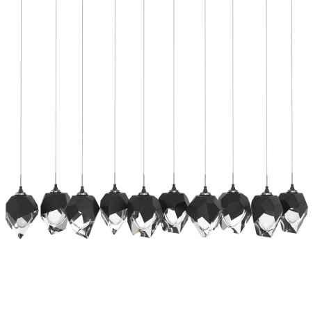 A large image of the Hubbardton Forge 131143 Ink / Black / Clear