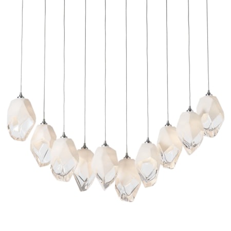 A large image of the Hubbardton Forge 131144 Sterling / White